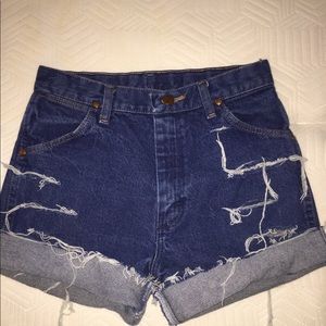 Wrangler denim shorts
